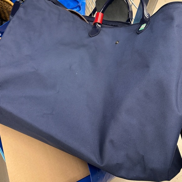 Longchamp Déposé Blue Nylon Oversized Tote - Picture 13 of 13